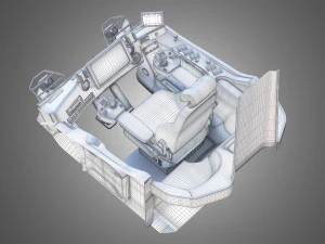 Cabine Florestal H21D Modelo 3D