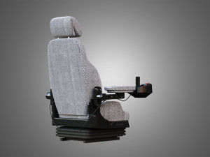 H21D Forestry Harvester Seat Model 3D