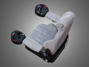 H21D Forestry Harvester Seat Model 3D