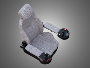 H21D Forestry Harvester Seat Model 3D