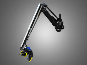 H21D Forestry Harvester Head with Arm 3D Model