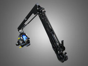 H21D Forestry Harvester Head with Arm 3D Model