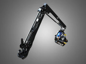 H21D Forestry Harvester Head with Arm 3D Model