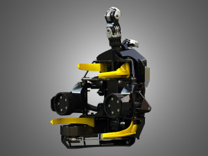 H21D Forestry Harvester Model 3D