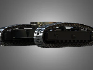 Гусениці Liebherr R9250 - гусеничні 3D Модель