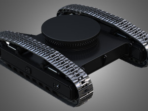 Liebherr R9250 Tracks - Crawler 3D Model