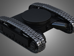 Liebherr R9250 Tracks - Crawler 3D Model