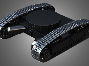 Liebherr R9250 Tracks - Crawler 3D Model
