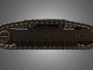 Liebherr R9250 Tracks - Crawler 3D Model