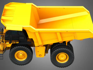 785D - Off-Highway - Mining Dump Truck 3D Model