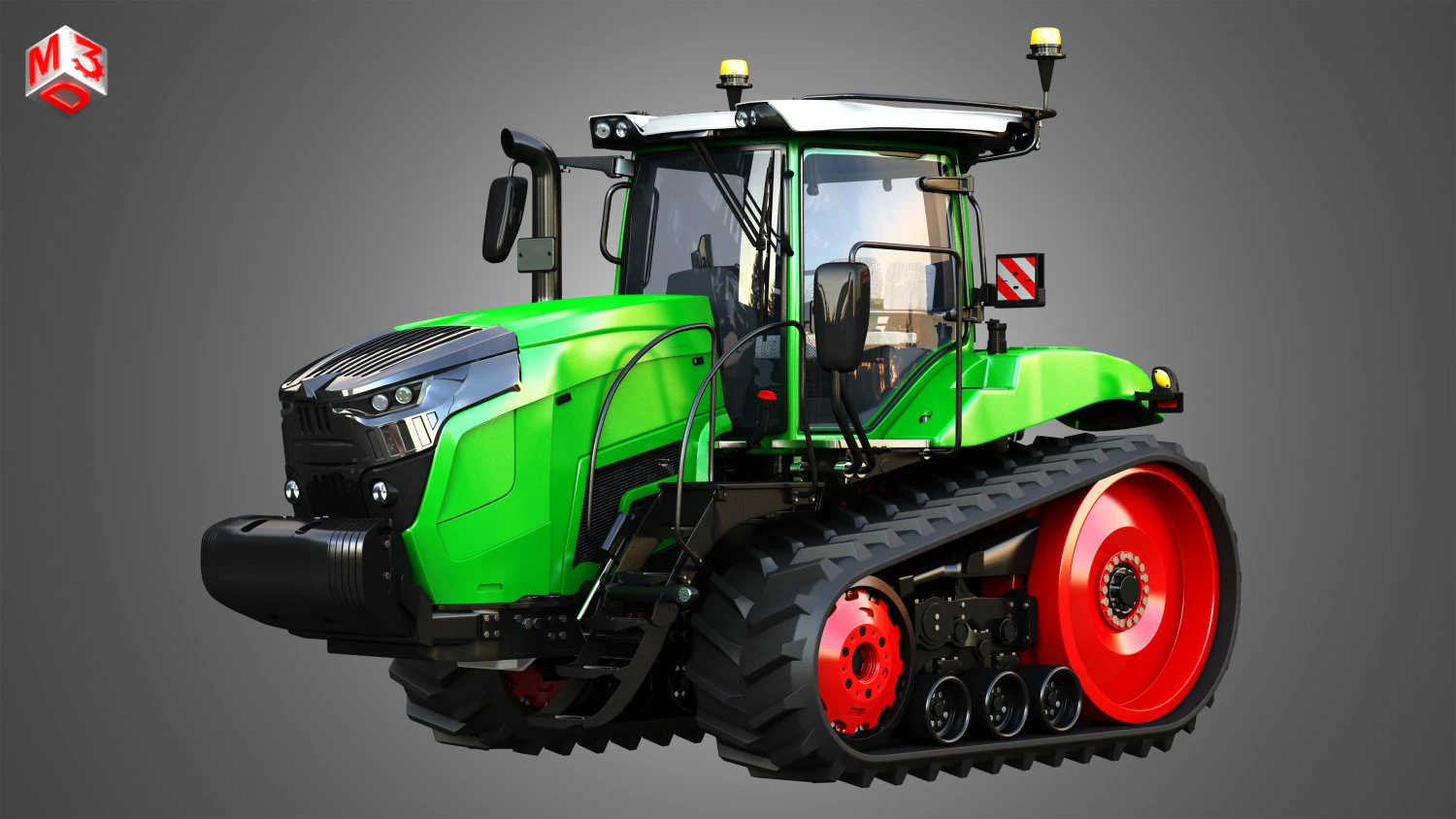 Trattore MT900 Modello 3D .c4d .max .obj .3ds .fbx .stl .blend 