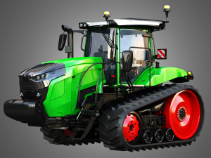 MT900 Tractor 3D Model