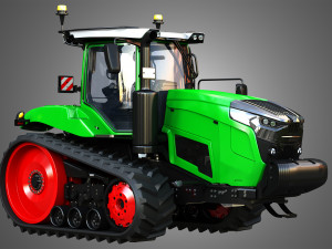 MT900 Tractor 3D Model