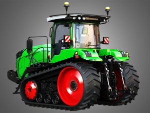 MT900 Tractor 3D Model