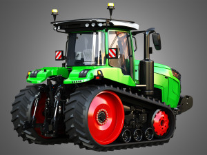 MT900 Tractor 3D Model