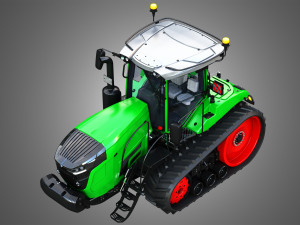 MT900 Tractor 3D Model