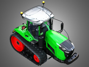 MT900 Tractor 3D Model