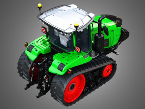 MT900 Tractor 3D Model