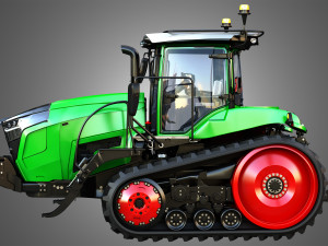 MT900 Tractor 3D Model