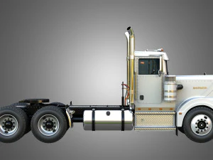 Semi Caminh&atilde;o 57P - Cabine Diurna Modelo 3D