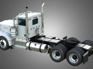 Semi Caminh&atilde;o 57P - Cabine Diurna Modelo 3D