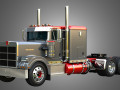 57P Semi Truck - Low Roof Sleeper Truck - Modified Version 3D Models