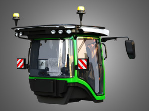 Fendt MT900-Cabin 3D मॉडल
