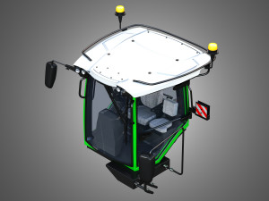 Fendt MT900-Cabin 3D मॉडल