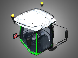 Fendt MT900-Cabin 3D मॉडल