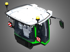 Fendt MT900-Cabin 3D मॉडल