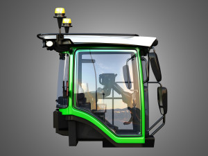 Fendt MT900-Cabin 3D मॉडल