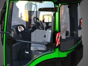 Fendt MT900-Cabin 3D मॉडल