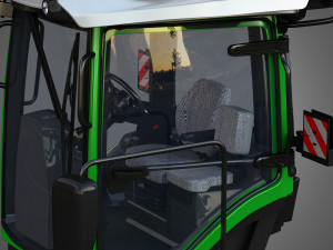 Fendt MT900-Cabin 3D मॉडल