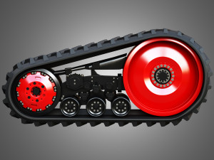 Fendt MT900 Crawlers Modelo 3D