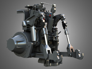 MT900-Hitch System 3D-Modell
