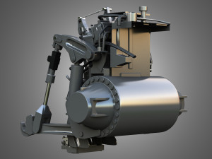 MT900-Hitch System 3D-Modell