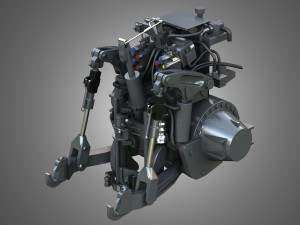 MT900-Hitch System 3D-Modell