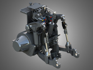 MT900-Hitch System 3D-Modell