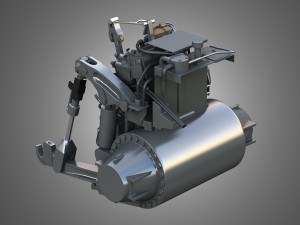MT900-Hitch System 3D-Modell