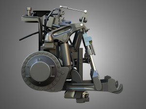 MT900-Hitch System 3D-Modell