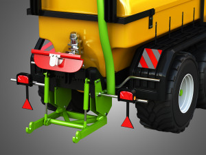 Zunhammer Manure Transport Trailer 3D 模型