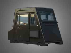 Driving Cabin - 785D Off-Highway Mining Truck Model 3D