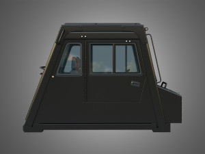 Driving Cabin - 785D Off-Highway Mining Truck Model 3D