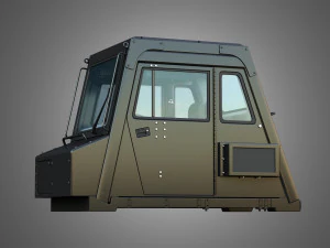 ड्राइविंग केबिन - 785डी ऑफ-हाइवे खनन ट्रक 3D मॉडल