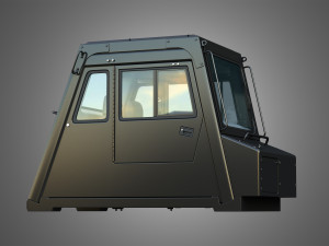 Driving Cabin - 785D Off-Highway Mining Truck Model 3D
