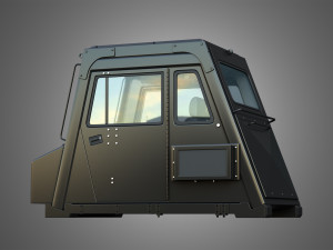 Driving Cabin - 785D Off-Highway Mining Truck Model 3D