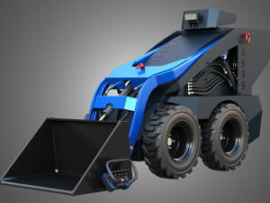 AS15 - Mini Skid Steer - Loader Bucket 3D Model