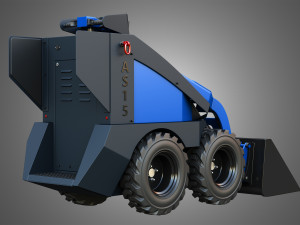 AS15 - Mini Skid Steer - Loader Bucket 3D Model