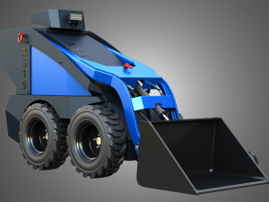 AS15 - Mini Skid Steer - Loader Bucket 3D Model