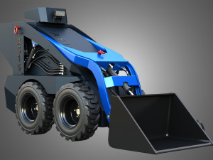AS15 - Mini Skid Steer - Loader Bucket 3D Model